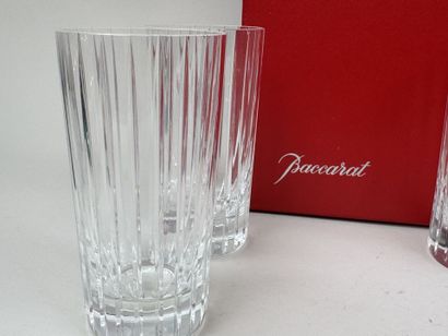 BACCARAT.
Modèle HARMONIE.
Série de 6 verres...