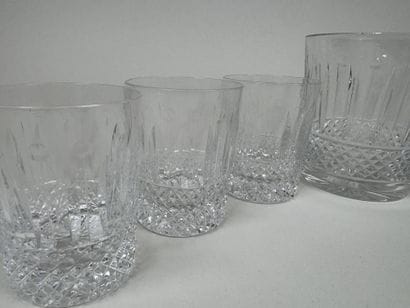 SAINT-LOUIS.
Modèle TOMMY.
Suite de six verres...