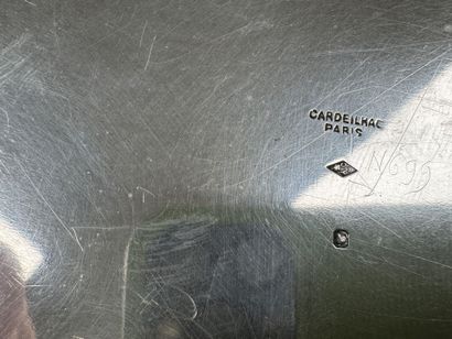 CARDEILHAC à Paris.
Plat creux en argent...