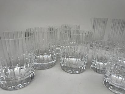 BACCARAT.
Modèle HARMONIE.
Partie de service...