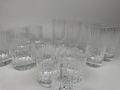 BACCARAT.
Modèle HARMONIE.
Partie de service...