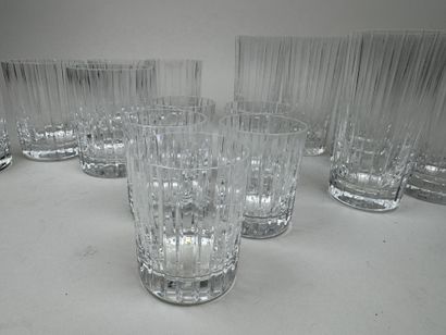 BACCARAT.
Modèle HARMONIE.
Partie de service...
