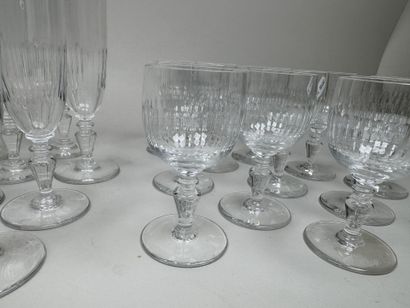 BACCARAT.
RENAISSANCE model.
Crystal glass...