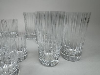 BACCARAT.
Modèle HARMONIE.
Partie de service...