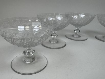 BACCARAT.
Modèle ROHAN.
Partie de service...