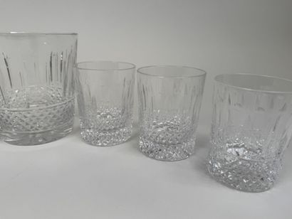 SAINT-LOUIS.
Modèle TOMMY.
Suite de six verres...