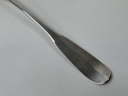 Louche en argent 950/1000, poinçon Au Vieillard,...