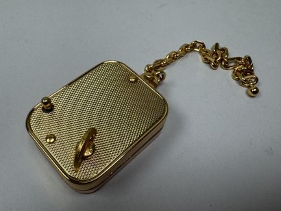REUGE, Switzerland.
Gold-plated metal pendant...