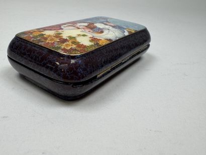 RUSSIA, Palekh School style.
Rectangular,...