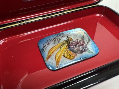 RUSSIA, Palekh School style.
Rectangular,...