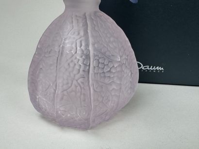 DAUM France. 
Flacon de parfum modèle 