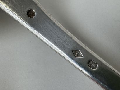 Louche en argent 950/1000, poinçon Au Vieillard,...