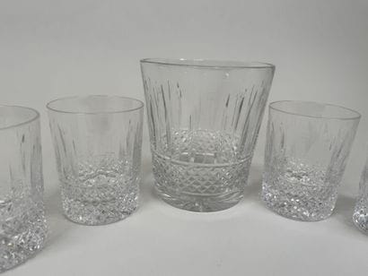 SAINT-LOUIS.
Modèle TOMMY.
Suite de six verres...