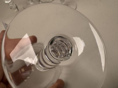 BACCARAT.
RENAISSANCE model.
Crystal glass...