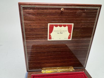 REUGE MUSIC, Switzerland.
Stained wooden...