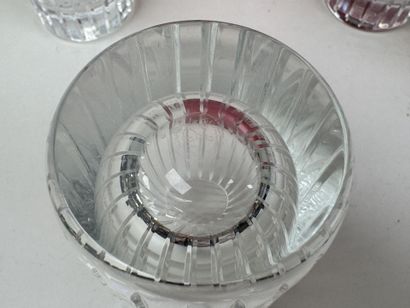 BACCARAT.
Modèle HARMONIE.
Série de 6 verres...