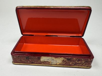 RUSSIA, Palekh School style.
Rectangular,...