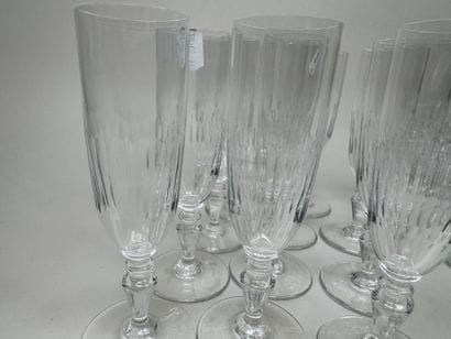 BACCARAT.
RENAISSANCE model.
Crystal glass...