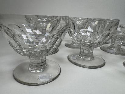 BACCARAT.
Modèle EXCELSIOR.
Partie de service...