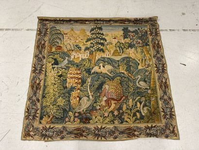 Robert FOUR Workshop.
Bestiary. 
Wool tapestry...