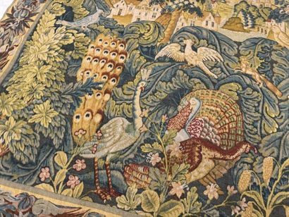 Robert FOUR Workshop.
Bestiary. 
Wool tapestry...