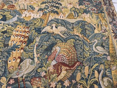 Robert FOUR Workshop.
Bestiary. 
Wool tapestry...