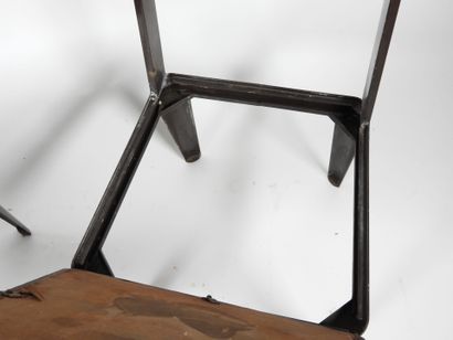 Jean PROUVÉ (1901-1984), dans le goût de.
Paire...