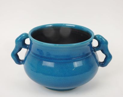Pol CHAMBOST (1906–1983).
Vase with handles,...