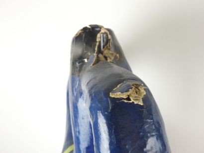 École du XXe.
Femme en papier mâché polychrome.
H.:...