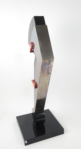 Serge MANZARS (?), XXe.
La jambe.
Sculpture...
