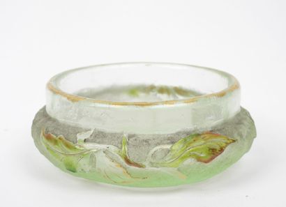 Émile GALLÉ (1846–1904).
Circular green-tinted...