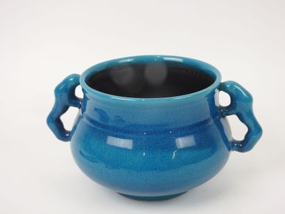 Pol CHAMBOST (1906–1983).
Vase with handles,...