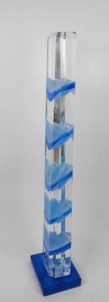 Eric SCHAMSCHULA (1925–2004).
Totem.
Glass...