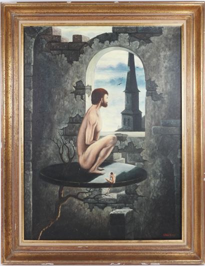 Gérard BASILETTI (1947–2008).
Superstition.
Oil...
