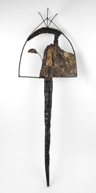 Xavier SAYAGO (XX-XXIe).
Visage.
Sculpture...