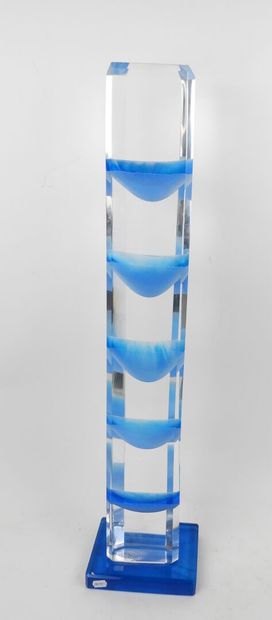 Eric SCHAMSCHULA (1925–2004).
Totem.
Glass...