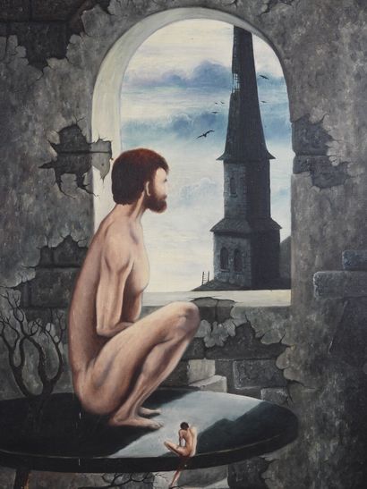 Gérard BASILETTI (1947–2008).
Superstition.
Oil...