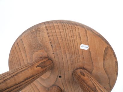 Charlotte PERRIAND (1903-1999).
Tabouret...