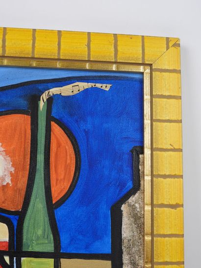JEP (20th).
The Soul of Wine.
Oil and collage...