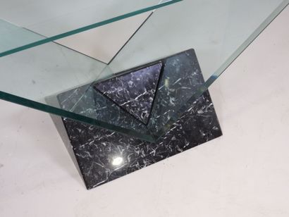 Maurice BARILONE (XX-XXIe) pour ROCHE BOBOIS.
Console...