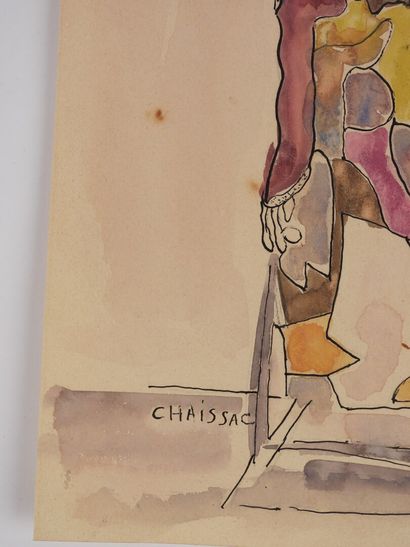 20th-Century School.
Figure.
Drawing and...