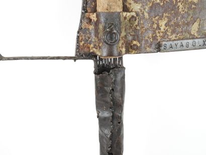 Xavier SAYAGO (XX-XXIe).
Visage.
Sculpture...