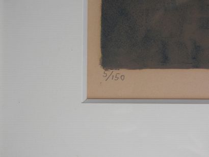 Louis TOFFOLI (1907-1999).
Femmes asiatiques.
Lithographie...
