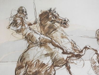 Claude WEISBUCH (1927-2014) 
Don Quichotte....