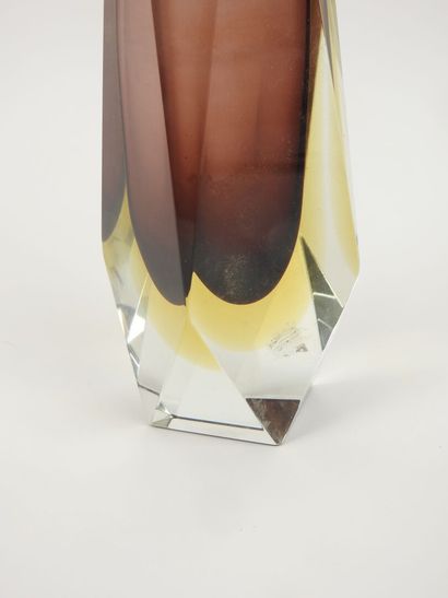 MURANO, 20th century.
Faceted 