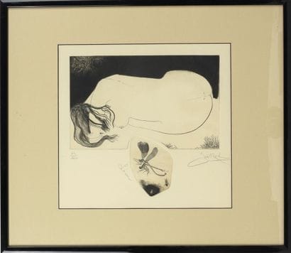 Joël ROCH (né en 1943).
Lover.
Gravure sur...