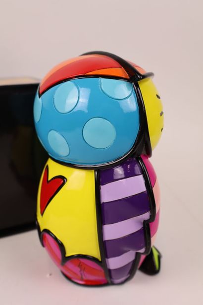 Romero BRITTO (né en 1963), édition GIFTCRAFT.
LOLA.
Sujet...