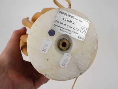 Georgia JACOB (XXe siècle).
Lampe modèle...