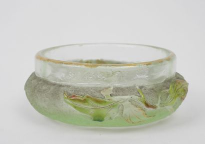 Émile GALLÉ (1846–1904).
Circular green-tinted...