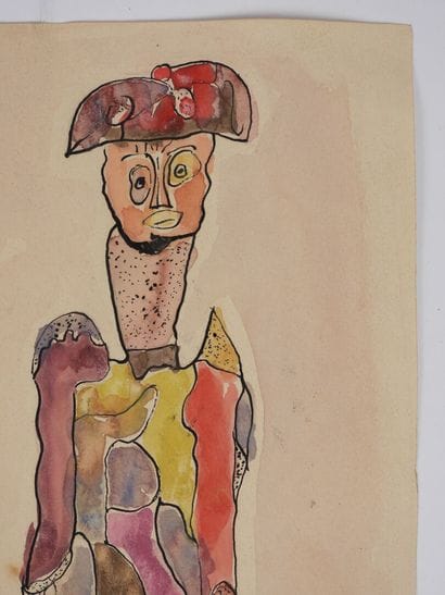 20th-Century School.
Figure.
Drawing and...